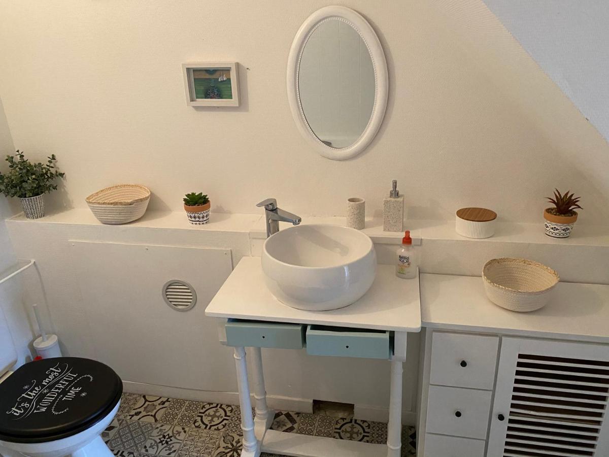 Cottage Familial Avec Jardin - 200M De La Plage イポール エクステリア 写真