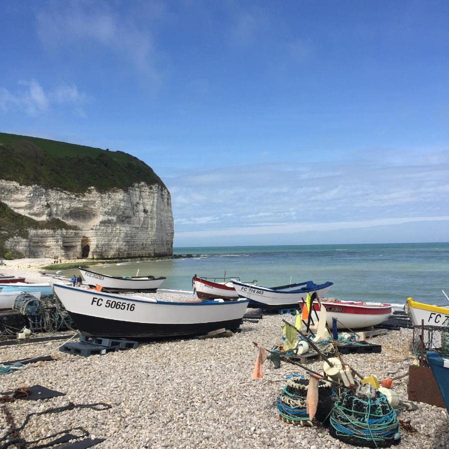 Cottage Familial Avec Jardin - 200M De La Plage イポール エクステリア 写真